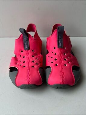 Nike Sunray Protect 2 (TD) Hyper Pink/Fuchsia Toddler Girl's Sandals-Size 8c